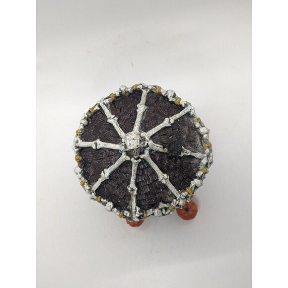 Lemax Spooky Town Skeleton Gazebo 73609 Halloween Village Retired 2007 with Box - Picture 5 of 8